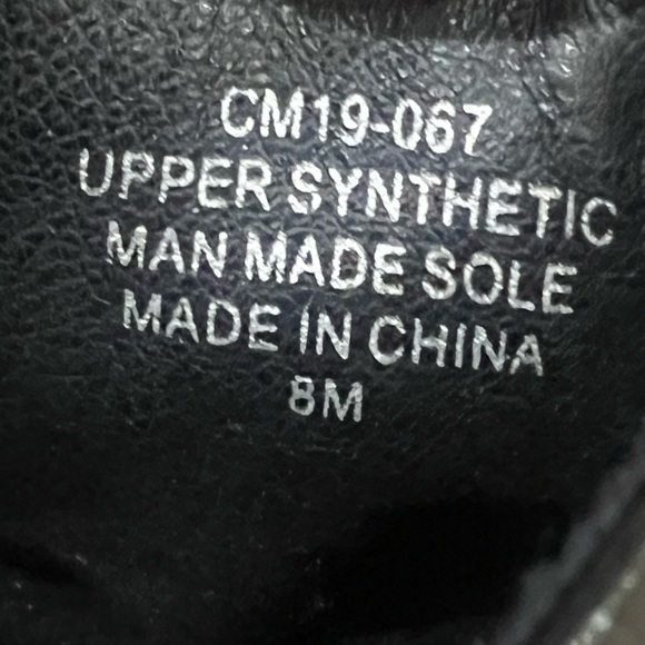 Current Mood Frankie O-Ring Platform Boots Size 8 Black Dolls Kill Y2K Goth - Picture 7 of 7